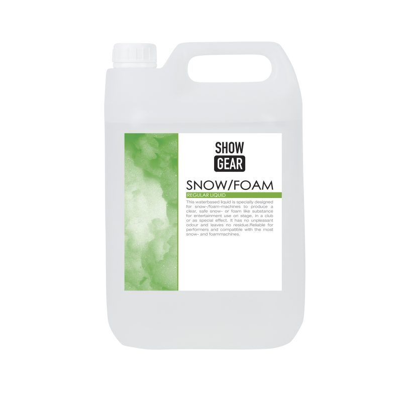 Snow/Foam Liquid 5 liter Op waterbasis