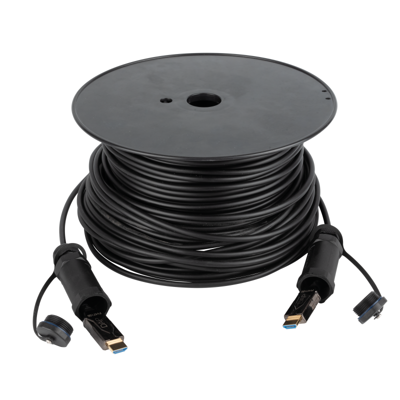 Armoured HDMI 2.1 AOC 8K Fibre Cable