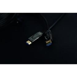 Armoured HDMI 2.1 AOC 8K Fibre Cable