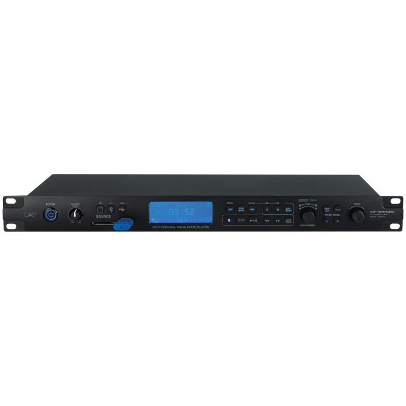 MP-300SBU Professional USB/SD/BT Media Player