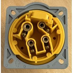 ABB CEE 16 A/110 V 4P Socket - male - yellow - IP44