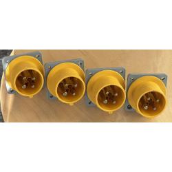 ABB CEE 16 A/110 V 4P Socket - male - yellow - IP44