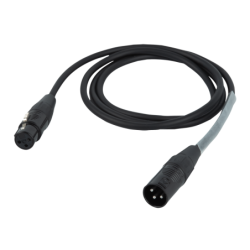 FLR01 XLR M/F Mic/Line Cable Rean RC3 series