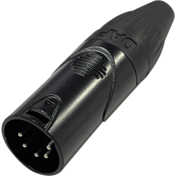 XLR 5P X-type - male