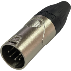 XLR 5P X-type - male
