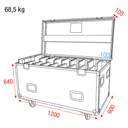 Case for 8x DMT Alpha Series