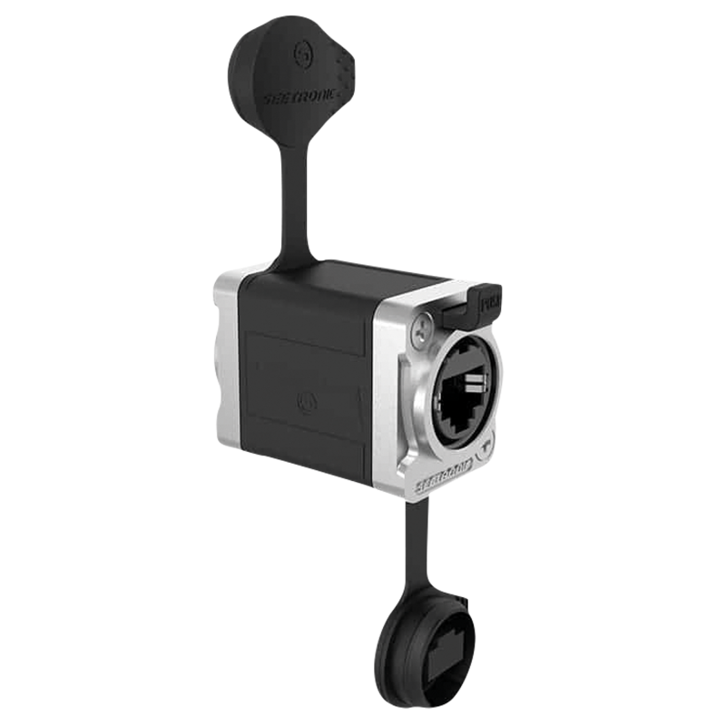 RJ45 Feed-Through Connector