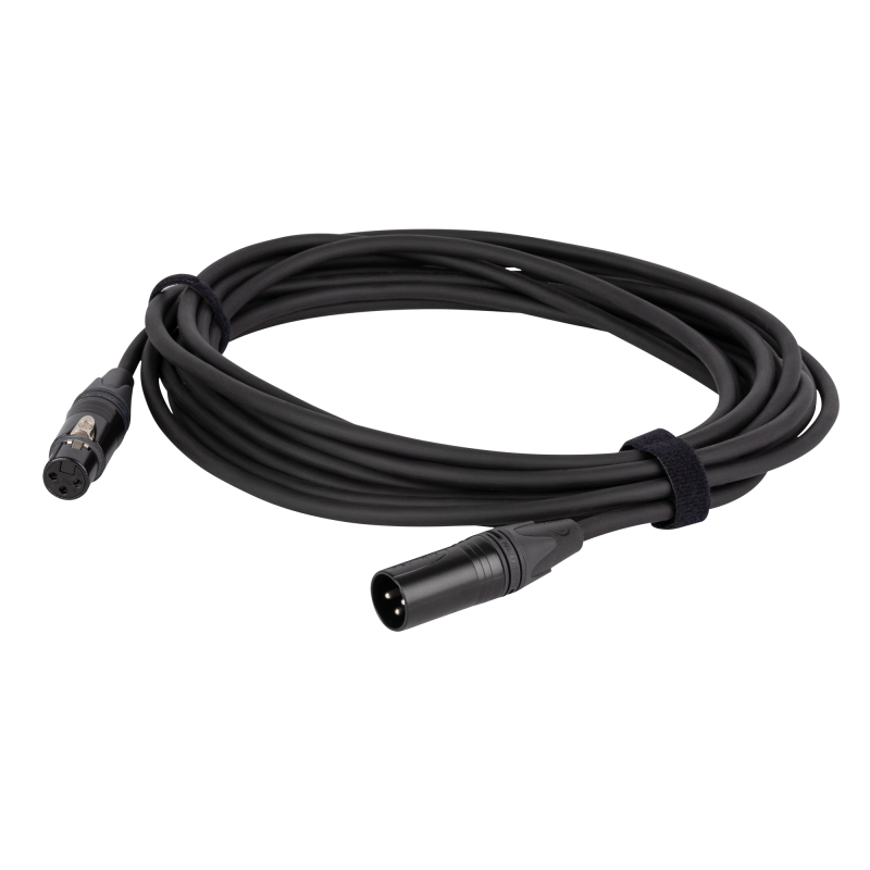 FLN01 - Mic/Line Cable XLR M/F 3P Neutrik NC3-BAG Series