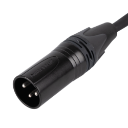 FLN01 - Mic/Line Cable XLR M/F 3P Neutrik NC3-BAG Series