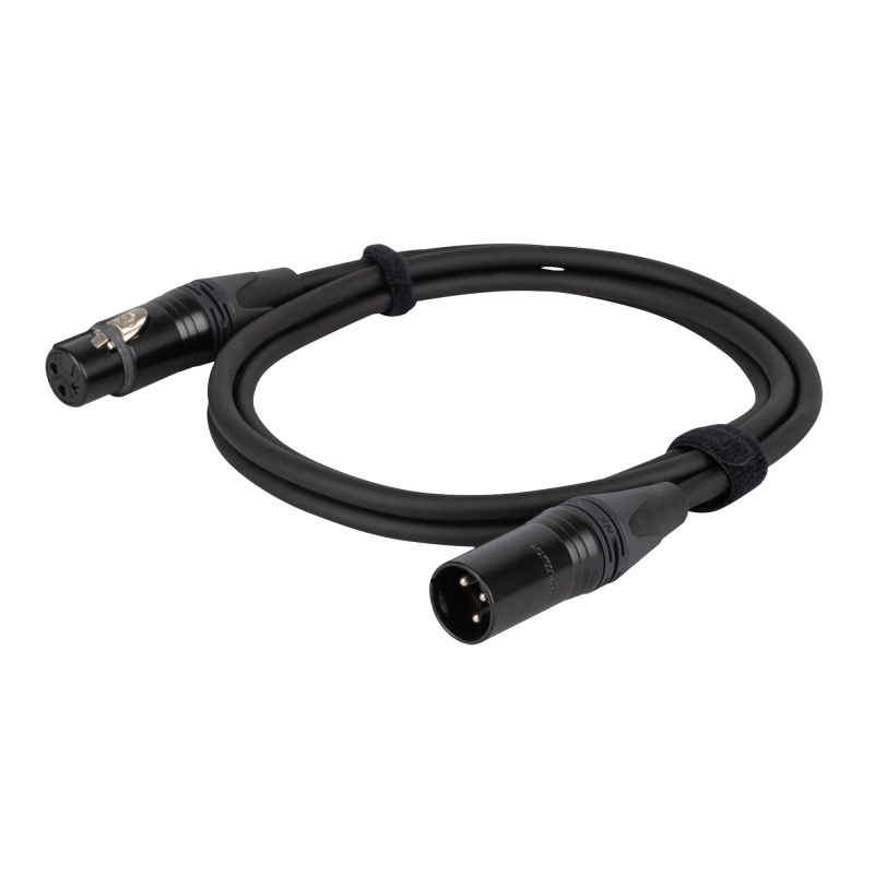 FLN01 - Mic/Line Cable XLR M/F 3P Neutrik NC3-BAG Series