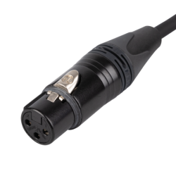 FLN01 - Mic/Line Cable XLR M/F 3P Neutrik NC3-BAG Series