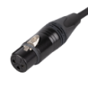 FLN09 - DMX & AES/EBU XLR/M 3P to XLR/F 3P Neutrik NC3-BAG Series