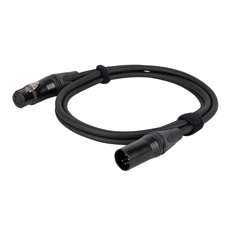 FLN85 Quad DMX & AES/EBU Cable Neutrik NC5-BAG Series