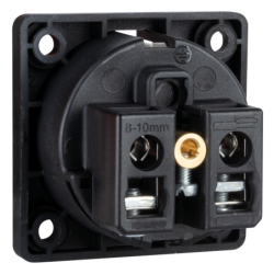 Chassis connector without cover