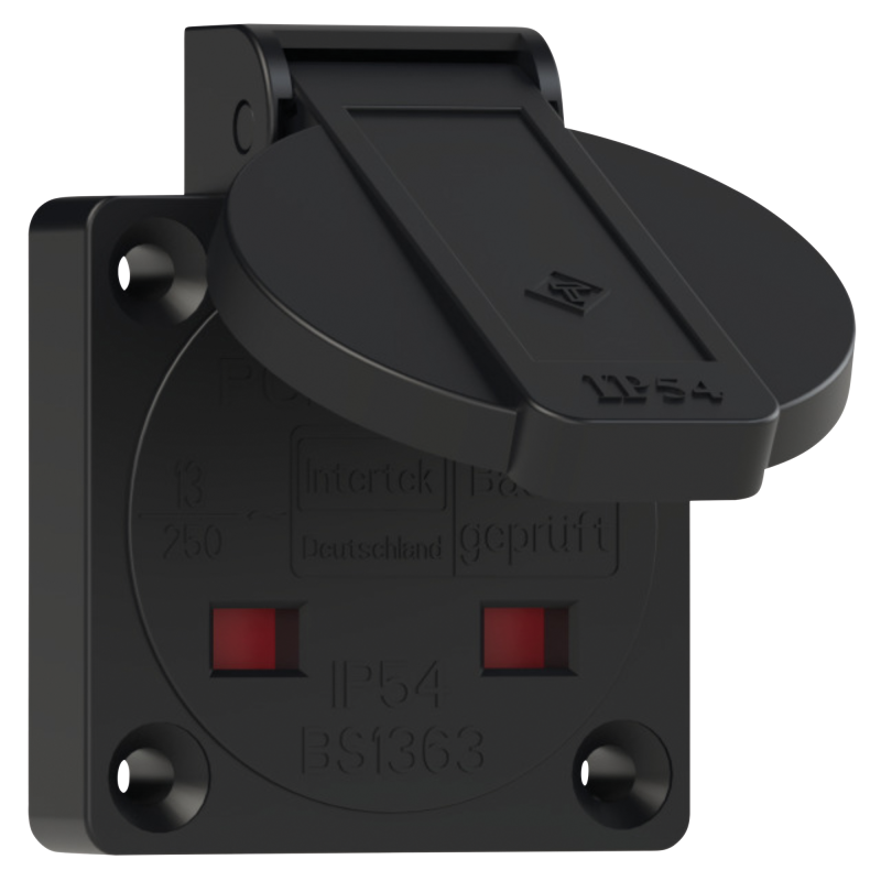 UK Chassis Connector with Cover