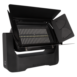 Barndoor for Raccoon S250/4 and W18/4 Junior Black - 4-leaf metal barndoor