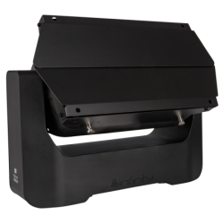 Barndoor for Raccoon S250/4 and W18/4 Junior Black - 4-leaf metal barndoor