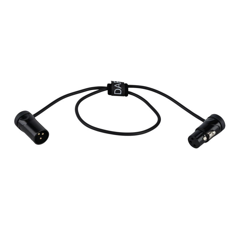 FLX19 - bal. XLR/M 3P to XLR/F 3P Patch Cable 0.60 m