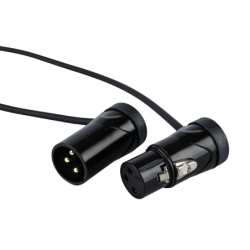 FLX19 - bal. XLR/M 3P to XLR/F 3P Patch Cable 0.60 m