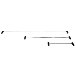 FLX19 - bal. XLR/M 3P to XLR/F 3P Patch Cable 0.60 m