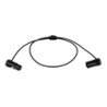 FLX19 - bal. XLR/M 3P to XLR/F 3P Patch Cable 0.90 m