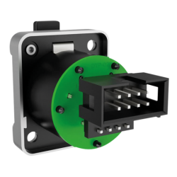 RJ45 Chassis Locking receptacle - IP65