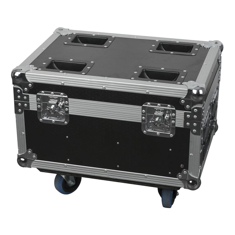 Showtec Oplaadkist voor 6x EventLITE 4/10 - zwart Compacte flightcase