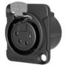 XLR 4P Chassis - female