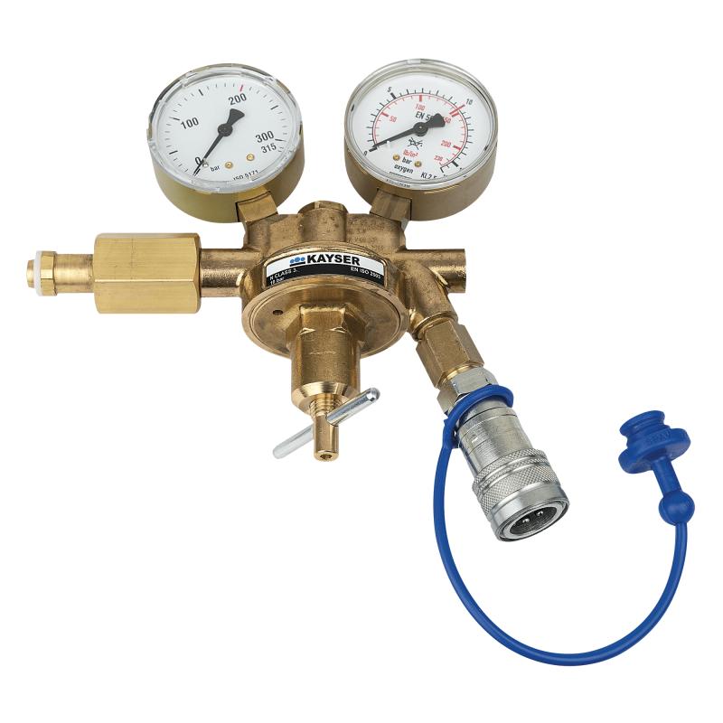 Showtec CO₂ Q-Lock Regulator 1x female Q-Lock