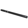 Showgear Handheld Confettikanon Pro 80 cm, blauw/wit, brandvertragend en biologisch afbreekbaar