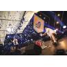 Showgear Handheld Confettikanon Pro 80 cm, blauw/wit, brandvertragend en biologisch afbreekbaar