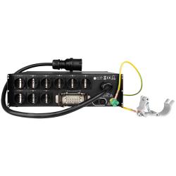 Showgear PowerCore Aardkabel 5.0 meter 25 mm²  M10 kabelogen