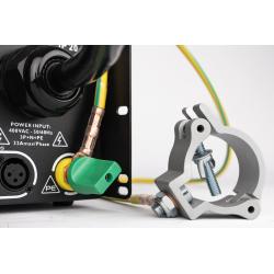 Showgear PowerCore Aardkabel 5.0 meter 25 mm²  M10 kabelogen