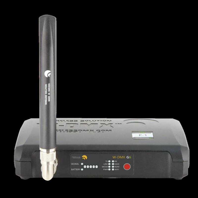 Wireless Solution BlackBox F-1 G6 draadloze DMX zender en ontvanger Art-Net & sACN
