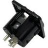 XLR 3P Chassis - male Black housing