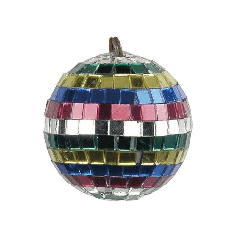 Multicoloured Mirrorball 5 cm